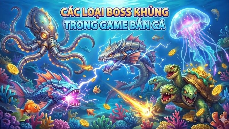 Các loại boss khủng trong game bắn cá – Những con boss mạnh nhất cần phải đối đầu 3 cac-loai-boss-khung-trong-game-ban-ca
