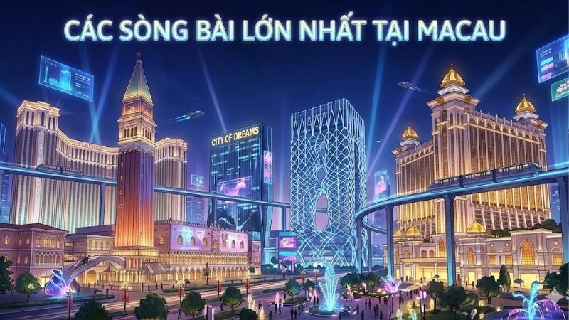 Các sòng bài lớn nhất tại Macau – Điểm đến cho người yêu cờ bạc 3 cac-song-bai-lon-nhat-tai-macau