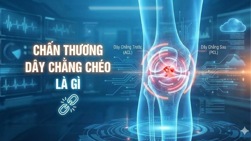Chấn thương dây chằng chéo là gì? Nguyên nhân và điều trị 3 chan-thuong-day-chang-cheo-la-gi