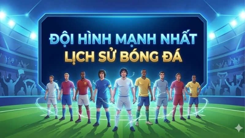 Đội hình mạnh nhất lịch sử bóng đá: Những huyền thoại vĩ đại 3 doi-hinh-manh-nhat-lich-su-bong-da