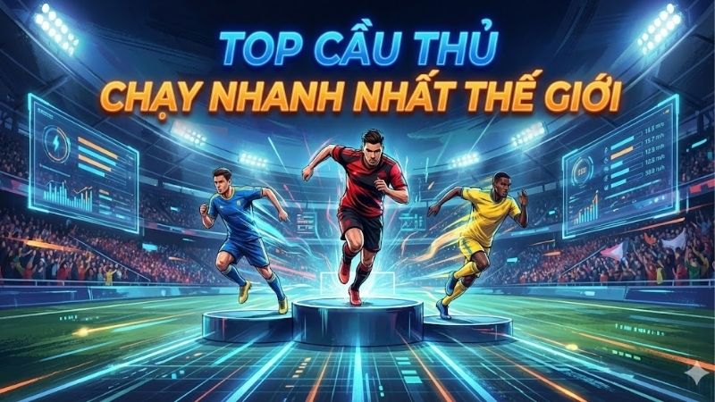 Top cầu thủ chạy nhanh nhất thế giới: Mbappé, Traoré, Davies 3 top-cau-thu-chay-nhanh-nhat-the-gioi